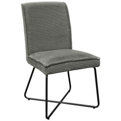 Scaun ILIUS~Velvet Grey TC-2304