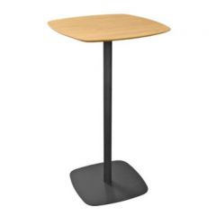 Masa Monroe Bar Mdf + Black Base T-005H