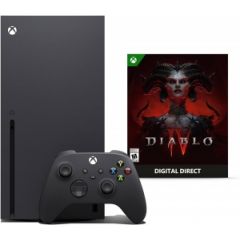Xbox Series X 1Tb Black + Diablo IV