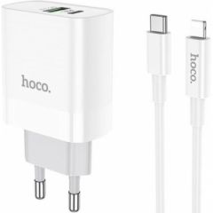 Hoco C80A Plus + Lighting Cable White