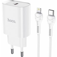 Hoco N14 + Lighting Cable White
