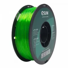 Нить для 3D-принтера ESUN eTPU-95A, Прозрачный Зеленый, 1,75 мм, 1 кг