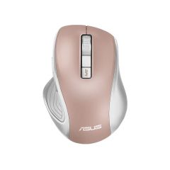 Мышь ASUS MW202 Silent Wireless Mouse, Rose Gold, Optical, 2.4GHz, 800