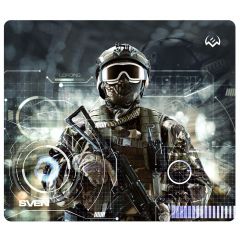 Коврик для мыши SVEN MP-G01S Soldier, Gaming Mouse Pad, Dimensions: 23