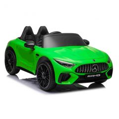 Электромобиль Mercedes-Benz SL63 AMG, зеленый