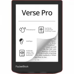Электронная книга PocketBook Verse PRO 634, Страсть Красный