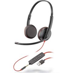 Plantronics Blackwire 3225 Stereo USB-A/ Jack 3.5mm Headset 209747-201