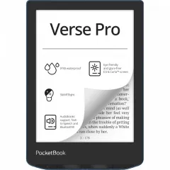 Электронная книга PocketBook Verse PRO 634, Лазурный