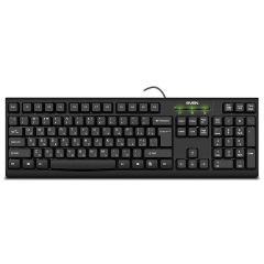Клавиатура SVEN KB-S300, Black Keyboard, Waterproof design, 104 keys,