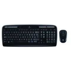 Logitech Wireless Desktop MK330, Multimedia Keyboard & Mouse, USB,