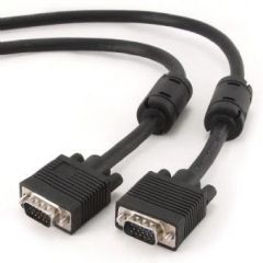 Cable VGA - 5m - Cablexpert CC-PPVGA-5M-B, 5 m, Premium VGA HD15M/HD15M