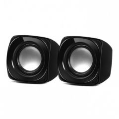 SVEN 120 Black (USB), 2.0 / 2x2.5W RMS, USB power supply, Volume control