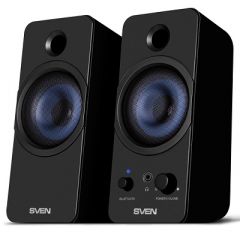 SVEN 431 Black (USB), 2.0 / 2x3W RMS, Bluetooth, USB or 5V DC power supply,