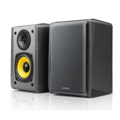 Edifier R1010BT Black, 2.0/ 24W (2x12W) RMS,  Audio in: 2x RCA, Bluetooth, wooden, (4"+1/2")