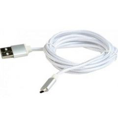 Cable USB2.0/Type-C Cotton braided - 1.8m - Cablexpert CCB-mUSB2B-AMCM-6-S,