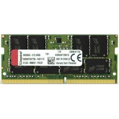 8GB DDR4-2666 SODIMM  Kingston ValueRam, PC21300, CL19, 1Rx8, 1.2V