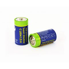 Gembird Alcaline Battery  C-cell LR14 1.5V,  2pcs, High performance and long lifetime