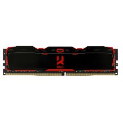 8GB DDR4-2666 GOODRAM Iridium X, PC21300, CL16, Latency 16-18-18, 1024x8, 1.2V,  Aluminum BLACK heatsink