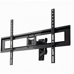 TV-Wall Mount for 32-65"- Gembird "WM-65RT-01", Rotation-Tilt, max. 35kg, Tilting angle 15°, Distance TV to Wall: 50 mm, max. VESA 600 x 400, Black
