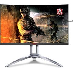 27.0" Игровой Монитор AOC AGON AG273QCX / Curved / 1ms / 144Hz / Black