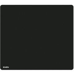SVEN MP-GS2M, Gaming Mouse pad, Dimensions: 320 x 270 х 3 mm, Material: pique fabric + synthetic rubber, Overstitch on the edge, Non-slip rubber base