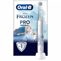 Электрическая зубная щетка Braun Oral-B Junior Frozen PRO 3, Белый