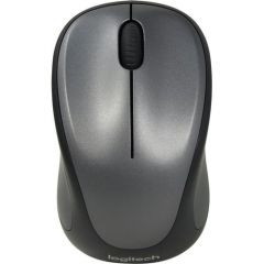 Logitech Wireless Mouse M235 Silver, Optical Mouse, Nano receiver,