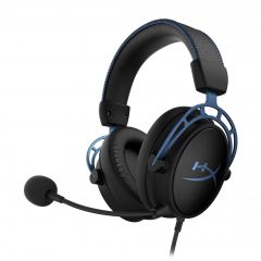 Игровые наушники HyperX Cloud Alpha S , black/blue