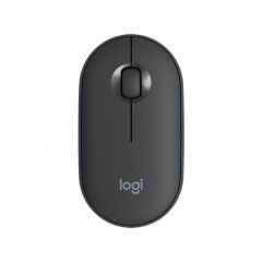 Logitech Wireless Mouse Pebble M350 Graphite, Optical Mouse for