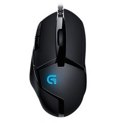 Logitech Gaming Mouse G402 Hyperion Fury, High-speed, 8 Programmable buttons, 240-4000 dpi, Fusion Engine hybrid sensor, 1ms report rate