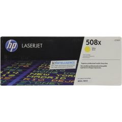 HP 508X (CF362X) High Yield Yellow Cartridge for HP Color LaserJet Enterprise M552dn, M553n, M553dn, M553x, 9,500 p.