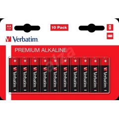 Verbatim Alcaline Battery AAA, 10pcs, Blister pack