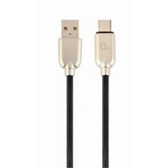 Cable USB2.0/Type-C Premium Rubber - 2m - Cablexpert CC-USB2R-AMCM-2M,