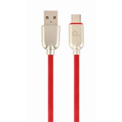 Cable USB2.0/Type-C Premium Rubber - 2m - Cablexpert CC-USB2R-AMCM-2M-R,