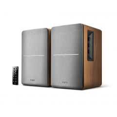 Edifier R1280DBs Brown, 2.0/ 42W (2x21W) RMS, Audio In: Bluetooth 5.0, RCA x2, optical, coaxial, AUX, Subwoofer output, remote control, wooden, (4"+1/2')