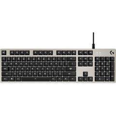 Logitech Mechanical Gaming Keyboard G413 WHITE, Backlighting RED