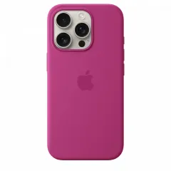 Чехол Apple iPhone 16 Pro Silicone Case with MagSafe, Фуксия