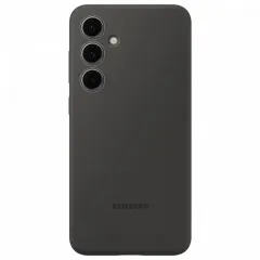 Чехол Samsung Silicone Cover Galaxy S24 FE, Чёрный