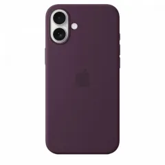 Чехол Apple iPhone16 Plus Silicone Case with MagSafe, слива