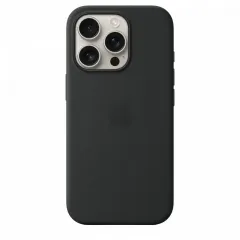 Чехол Apple iPhone 16 Pro Silicone Case with MagSafe, Чёрный