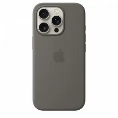 Чехол Apple iPhone 16 Pro Silicone Case with MagSafe, Stone Gray