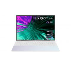 LG gram Style 16” 3K OLED Laptop, Intel 13th Gen Core i7 Evo Platform, Windows 11 Home, 32GB RAM, 1TB SSD, Iridescent White
