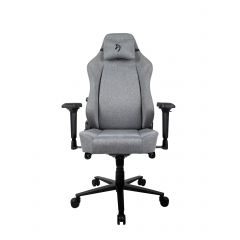 Игровое кресло AROZZI Primo Woven Fabric/ 135-145kg / 165-190cm / Grey/Black
