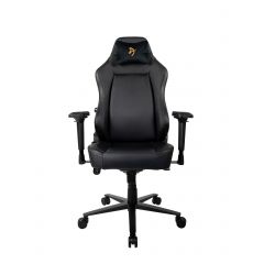 Игровое кресло AROZZI Primo PRIMO-PU-GD/ 135-145kg / 165-190cm / Black/Gold