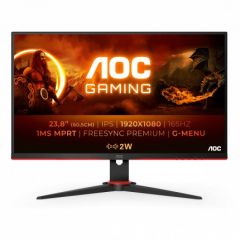 23.8” Игровой монитор AOC 24G2SPU/BK  / 1ms / 165MHz / Black