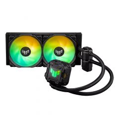 Житкостный Кулер ASUS TUF GAMING LC II 240 ARGB/ Universal/ 800~2000pm/ 29 dBA /67CFM/ Black