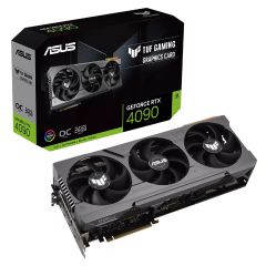 Видеокарта ASUS TUF Gaming GeForce RTX 4090 24GB OC Edition/ 24GB/ GDDR6X/ 384bit