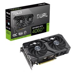 Видеокарта ASUS Dual GeForce RTX 4060 Ti EVO OC Edition / 16GB / GDDR6 / 128bit
