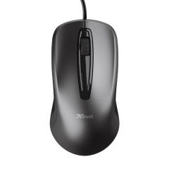 Trust Carve Optical Mouse, 1200 dpi, 3 button, USB, Black