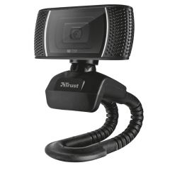 Trust Trino HD Video Webcam, 720p HD Webcam with convenient built-in microphone, 1,43m, USB